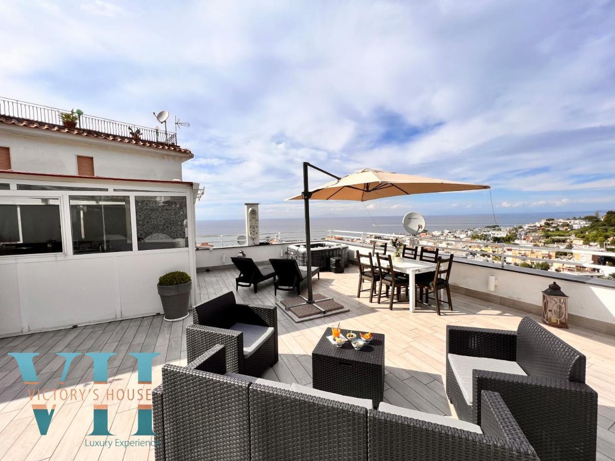 Villa Victory'S Luxury House With Jacuzzi On The Roof Casamicciola Terme Exterior foto