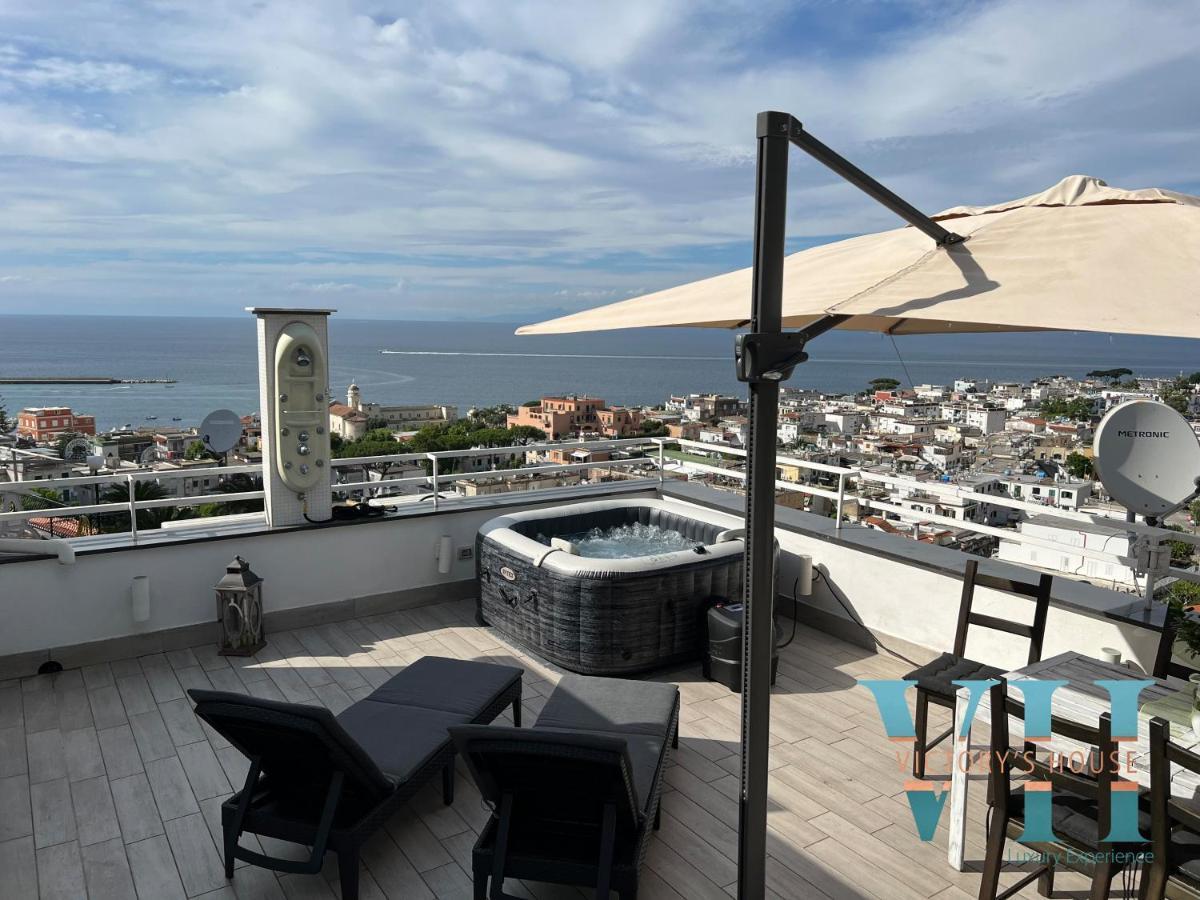 Villa Victory'S Luxury House With Jacuzzi On The Roof Casamicciola Terme Exterior foto
